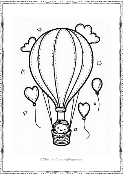Hot Air Balloon Adventure Free PDF Printable