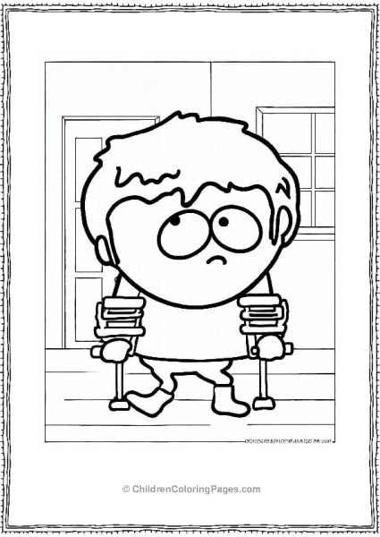 Jimmy Valmer South Park Scaled Free PDF Printable