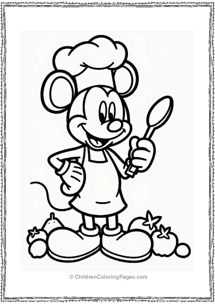 Mickey Mouse The Chef Free PDF Printable