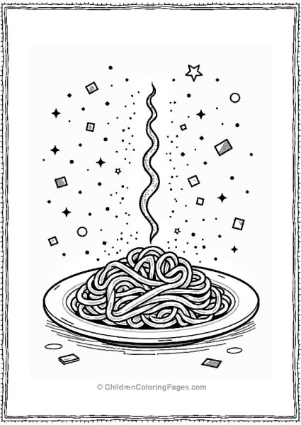 New Years Pasta Celebration Free PDF Printable
