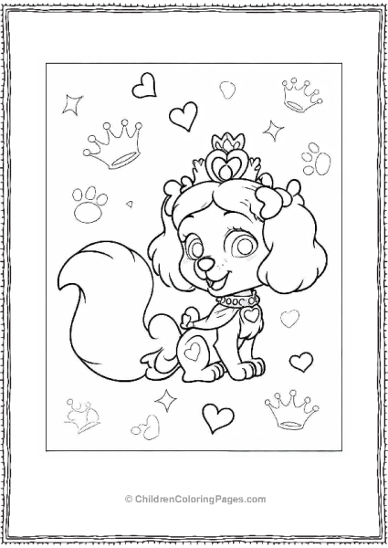 Palace Pets Muffin With Collar Free PDF Printable
