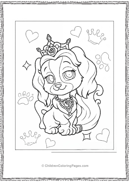 Palace Pets Teacup With Hearts Free PDF Printable