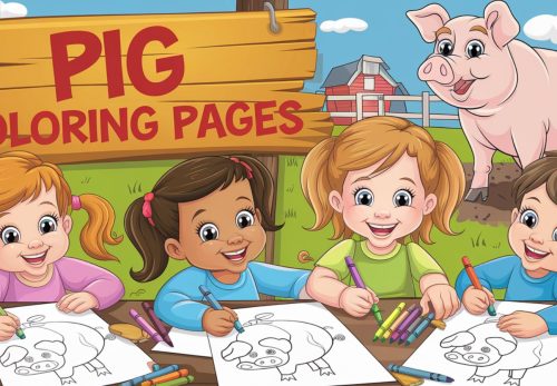 Pig Coloring Pages – Free PDF Printables 🐷