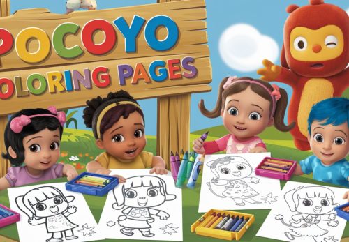 Pocoyo Coloring Pages – Free PDF Printables👒🐾📚