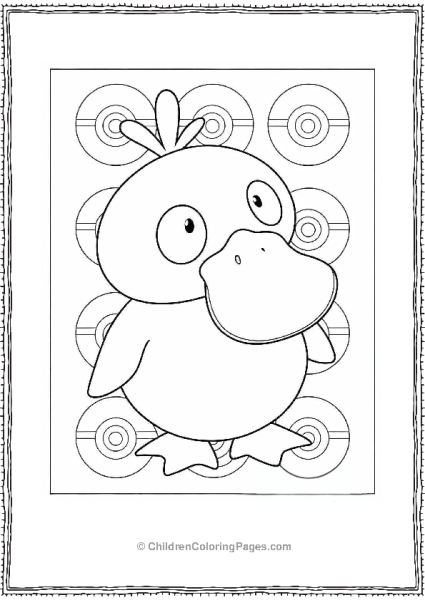 Psyduck Pokemon Free PDF Printable