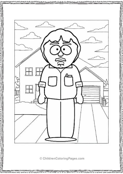 Randy Marsh South Park Free PDF Printable