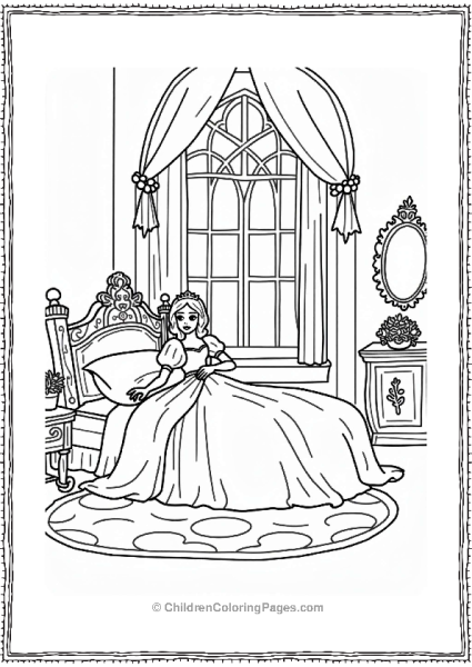 Sleeping Beauty Awakening In The Castle Free PDF Printable