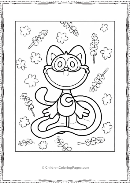 Smiling Critters Simple CatNap Free PDF Printable
