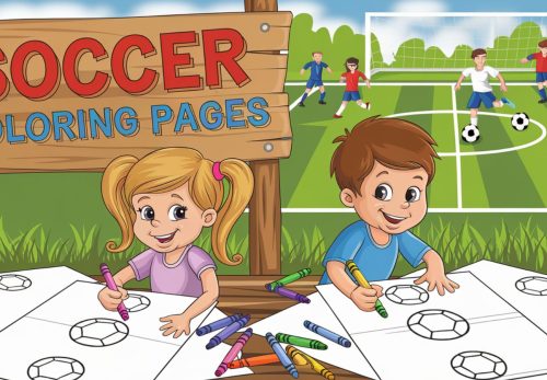 Soccer Coloring Pages – Free PDF Printables ⚽