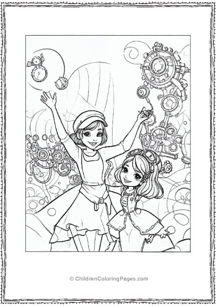 Sofia The First With Gadgets Free PDF Printable