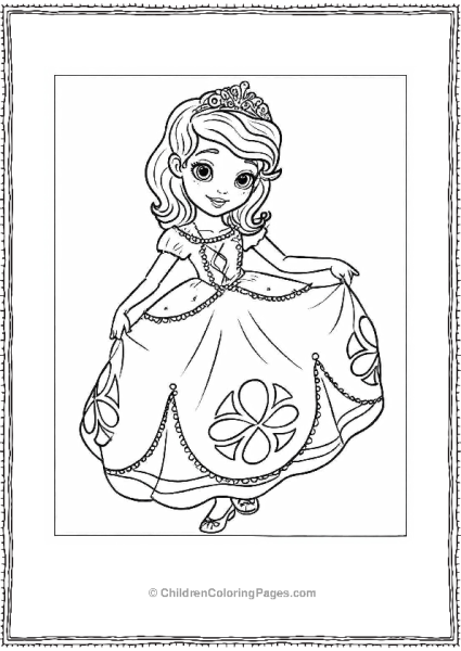 Sofia The First Free PDF Printable