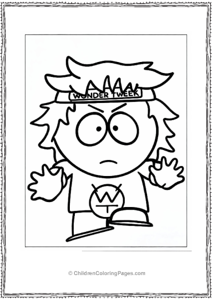 South Park Wonder Tweek Free PDF Printable