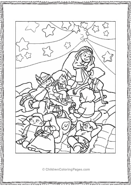 Steven Universe Glamping With Peridot Amethyst Pearl Connie Bismuth Lapis Lazuli Ruby And Sapphire Free PDF Printable