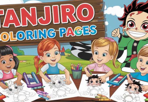 Tanjiro Coloring Pages – Free PDF Printables 👫🗡️🏞️