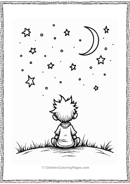 Tanjiro Under A Starry Sky Free PDF Printable