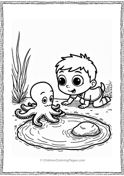 Wild Kratts Chris Kratt And The Clever Octopus Free PDF Printable
