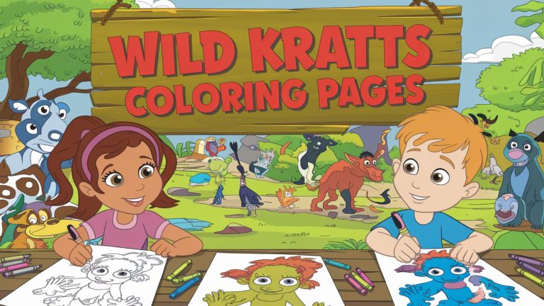 Wild Kratts Coloring Pages