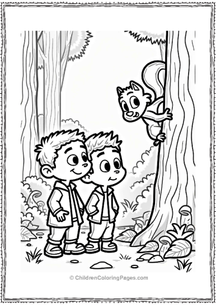Wild Kratts Kratts Brothers Exploring The Forest Free PDF Printable