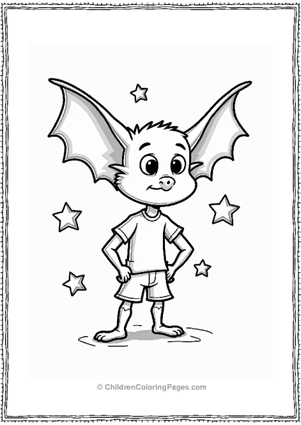 Wild Kratts Martin Kratt With Bat Echolocation Free PDF Printable