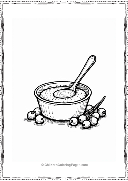 Creme Brulee Illustration For Kids Free PDF Printable