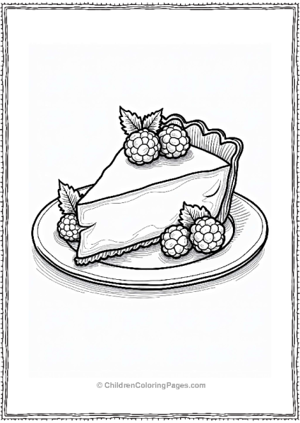 Custard Pie Delight With Fresh Fruits Free PDF Printable